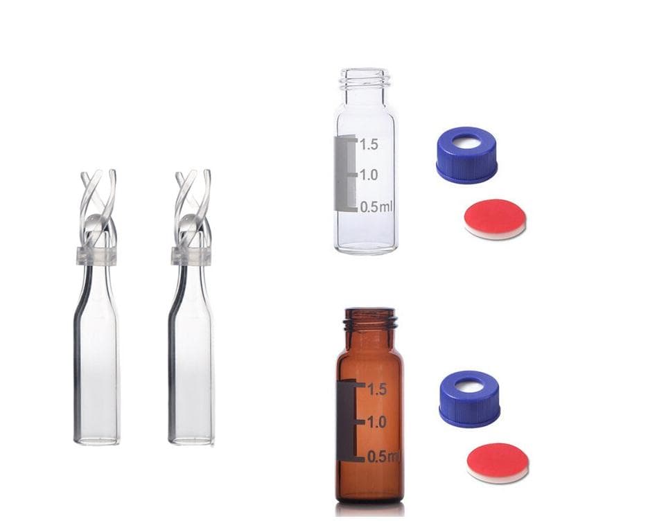 screw neck prepare HPLC sample vials